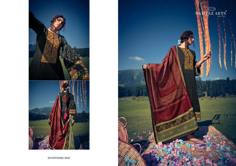 Mumtaz Arts Shahtoosh Lawn Cotton Festive Wear Salwar Suits With Digital Print & Embroidery Work