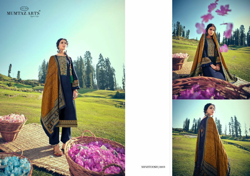 Mumtaz Arts Shahtoosh Lawn Cotton Festive Wear Salwar Suits With Digital Print & Embroidery Work