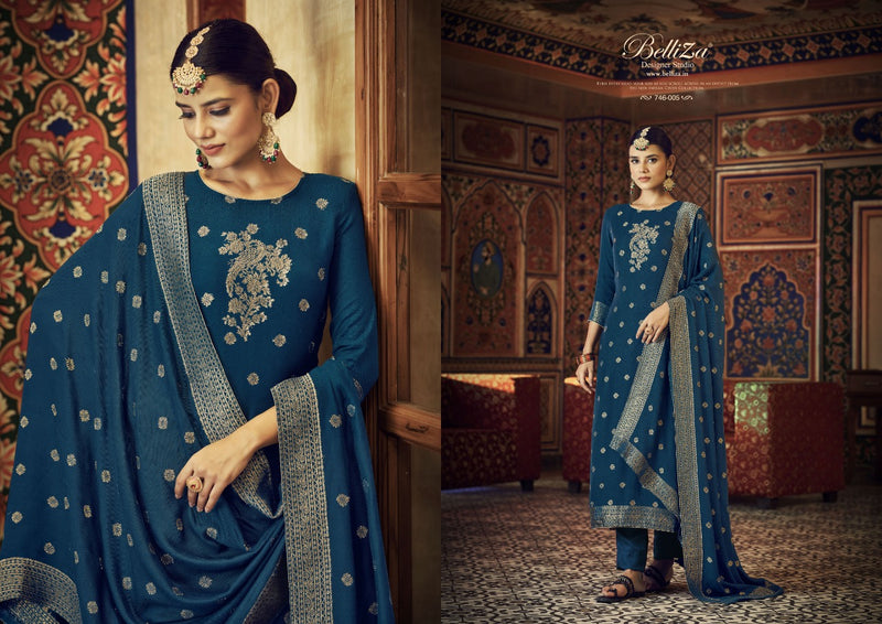 Belliza Shayarana Pashmina With Heavy Embroidery Work stylish Designer Festive Wear Salwar Kameez