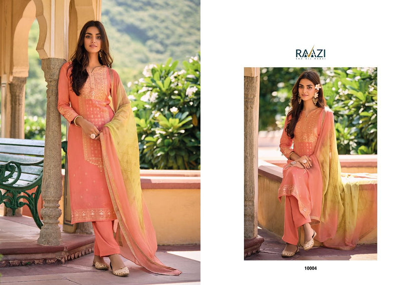 Rama Fashion Shiddat Jacquard Fancy With Embroidery Work Stylish Designer Festive Wear Salwar Kameez