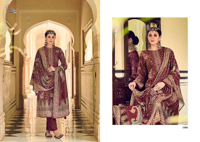 Shree Fabs Shirin Velvet With Digital Print With Swarovskl Work Stylish Designer Festive Wear Salwar Kameez