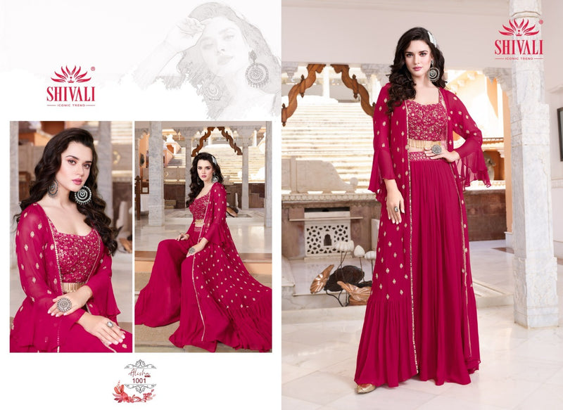 SHIVALI FASSHION ALISHA VOL 10 FANCY PARTY WEAR STYLISH KURTIS