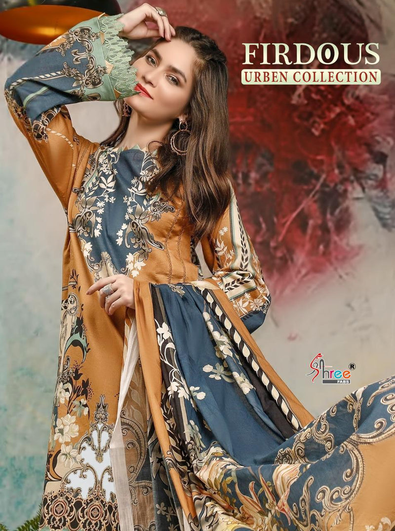 Shree Fab Firdous Urban Collection Printed Salwar Kameez in Pure Cotton