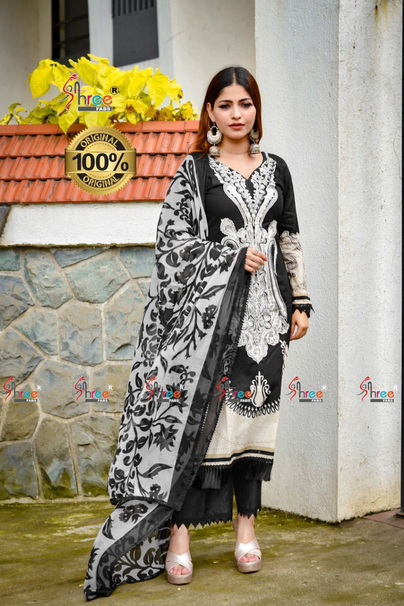 Shree Fab Sana Safinaz Muzlin Collection Vol 6 Cotton Salwar Suit