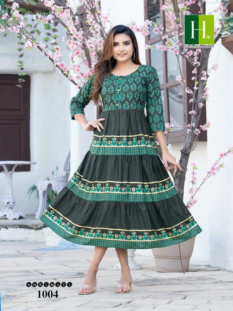 Cotton Designer Fancy Kurti, Technics : Handloom, Age Group : Adults at Rs  795 / Piece in Mumbai