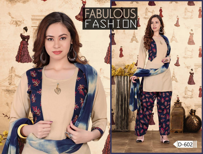 Beauty Queen Shrug Vol 1 Rayon Patiyala Style Fancy Party Wear Kurtis With Bottom & Dupatta
