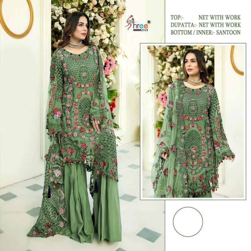 Shree Fabs 316 B To 316 F Georgette With Heavy Embroidery Work Party Wear Pakistani Style Salwar Kameez