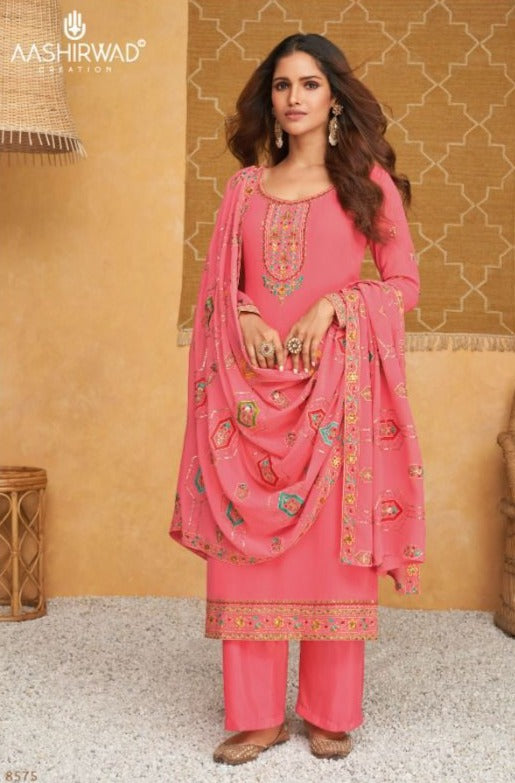 Ashirwad Creation Simran Georgette Party Wear Salwar Kameez