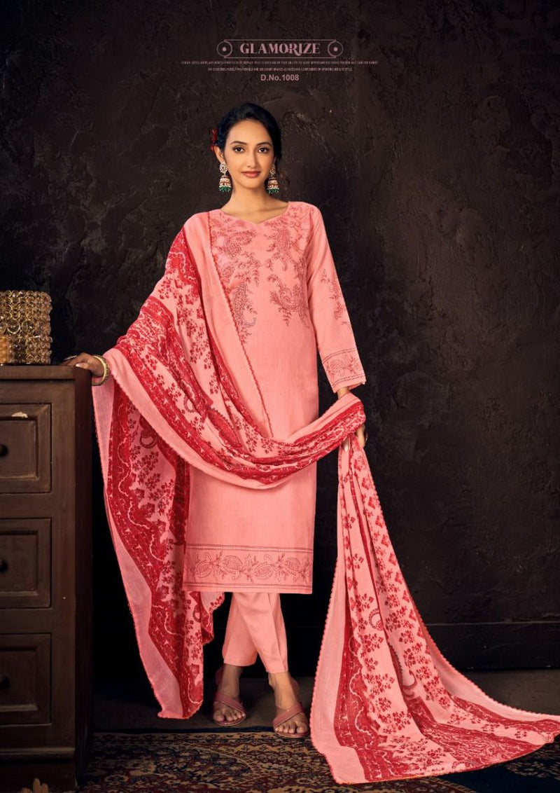 Roli Moli Creation Sitara Cambric Cotton Fancy Printed Festive Wear Salwar Suits