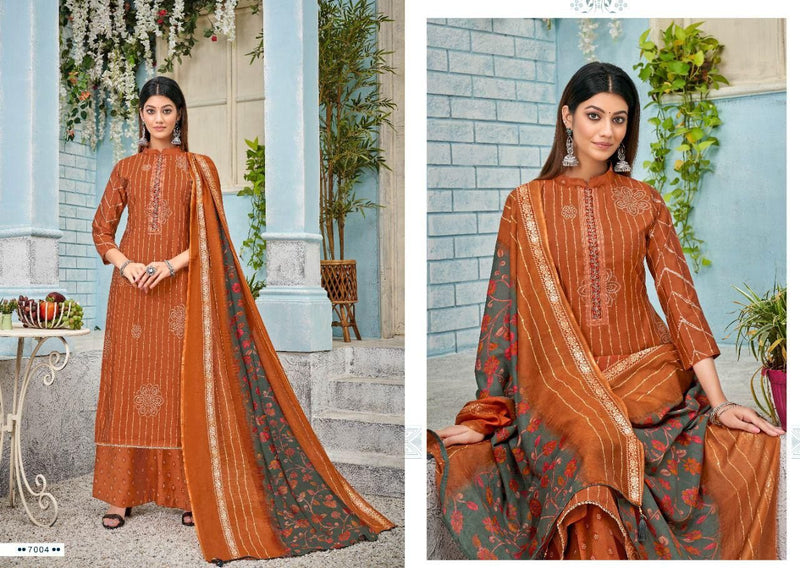 Salvi Fashion Snow Vol 7 Silk With Heavy Embroidery Work Stylish Designer Fancy Salwar Kameez
