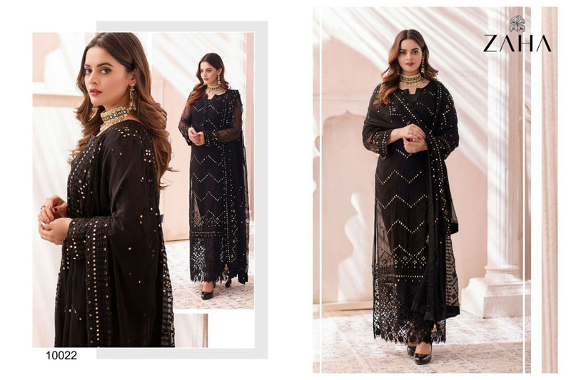 Zaha Soghat Vol 1 Georgette Designer Wedding Wear Salwar Suits