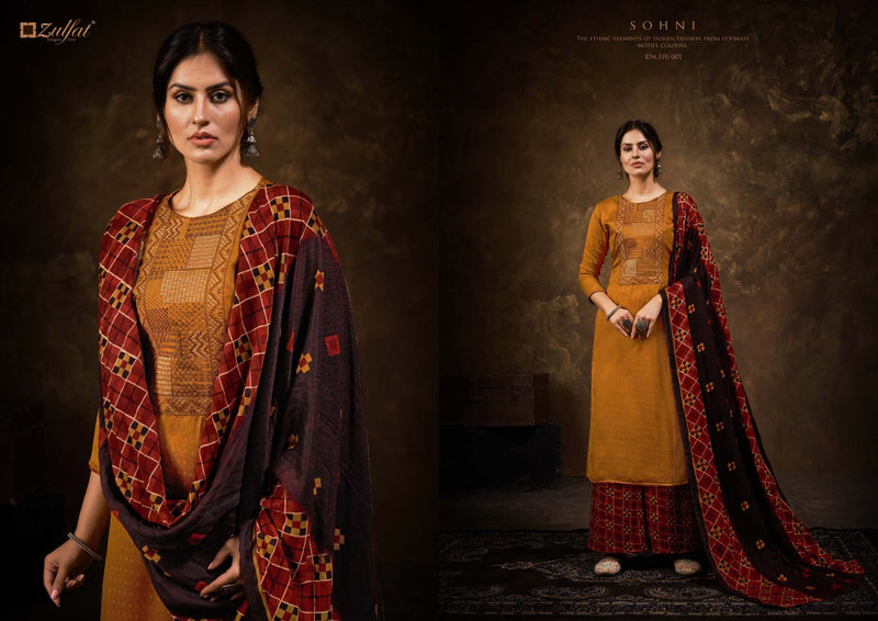 Zulfat  Sohni  Pashmina  Winter Wear Salwar Suits