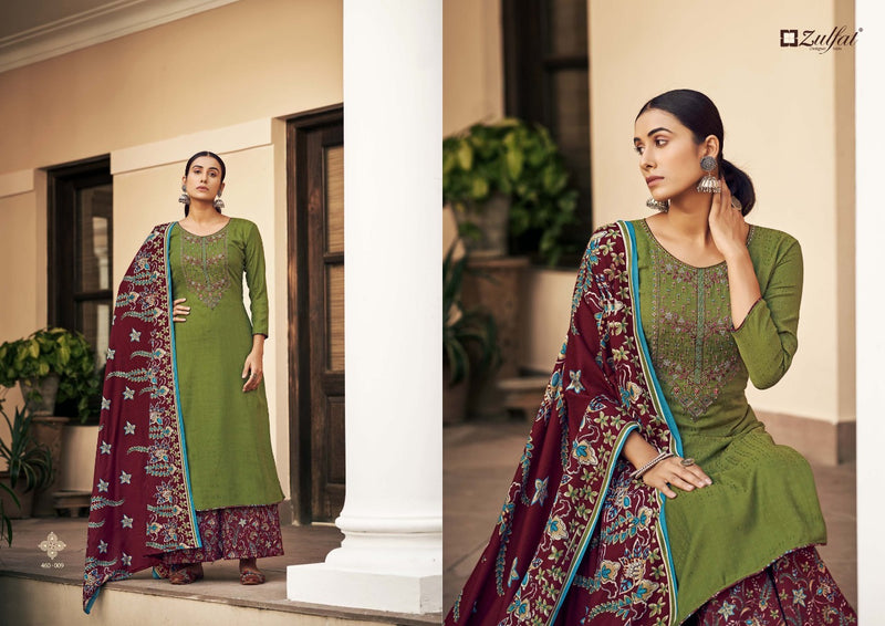 Zulfat Sohni Vol 2 Pashmina With Fancy Embroidery Work Stylish Designer Casual Wear Salwar Kameez