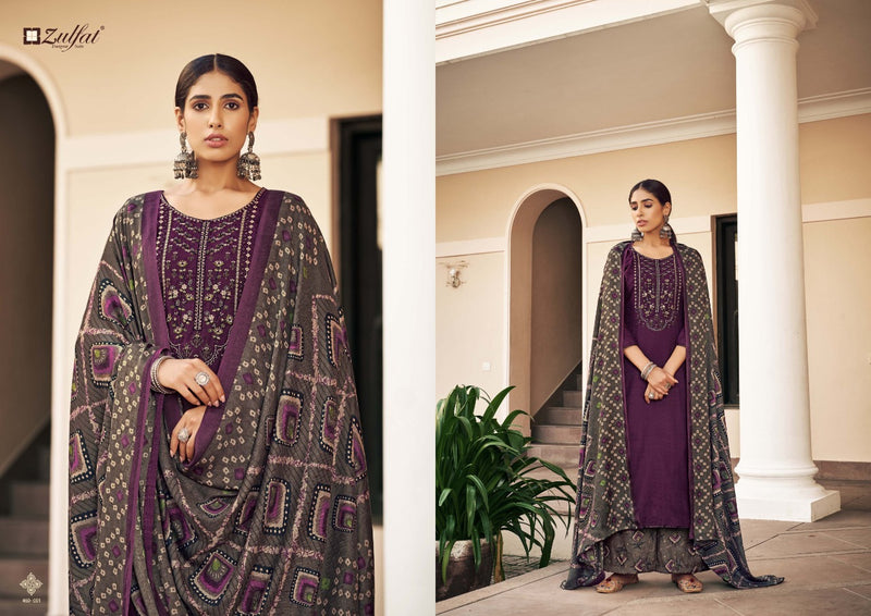 Zulfat Sohni Vol 2 Pashmina With Fancy Embroidery Work Stylish Designer Casual Wear Salwar Kameez