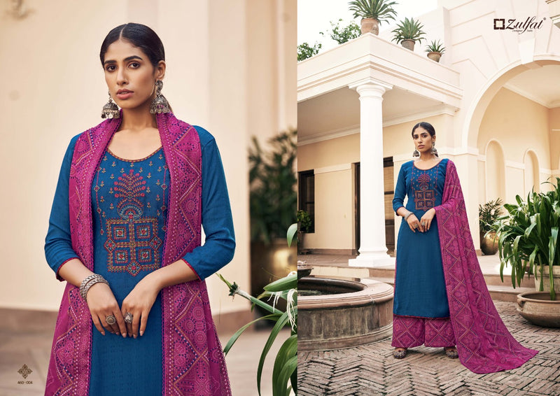 Zulfat Sohni Vol 2 Pashmina With Fancy Embroidery Work Stylish Designer Casual Wear Salwar Kameez