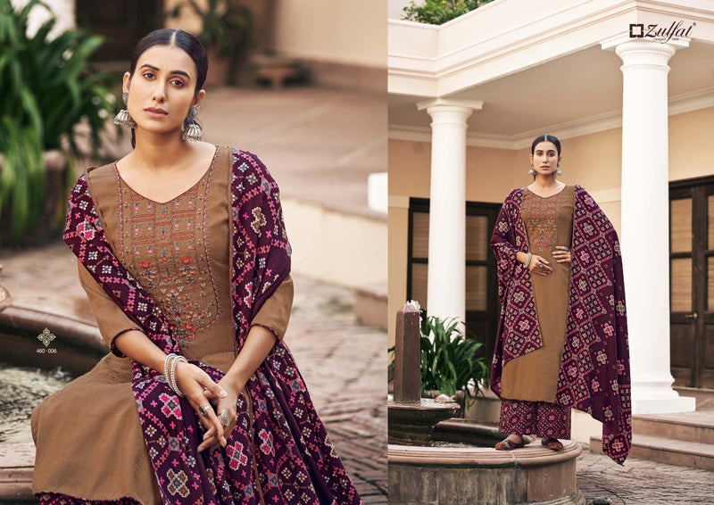 Zulfat Sohni Vol 2 Pashmina With Fancy Embroidery Work Stylish Designer Casual Wear Salwar Kameez