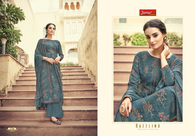 Salvi Fashion Soni Saloni Vol 57 Pure Cotton Printed With Heavy Embroidery Work Stylish Designer Fancy Salwar suit