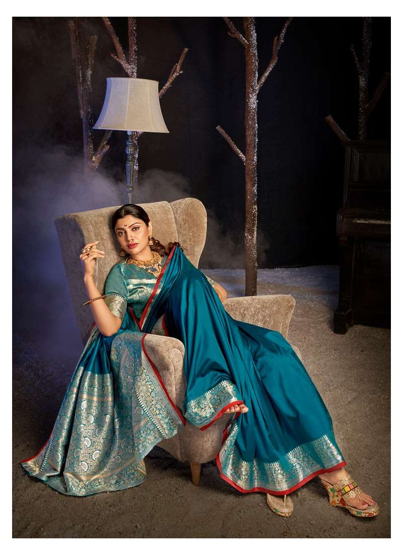 Life Style Sony Silk Vol 1 Lichi Silk Rich Pallu  Heavy Festive Wear Sarees