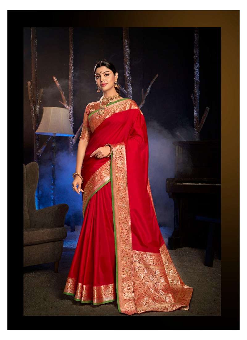 Life Style Sony Silk Vol 1 Lichi Silk Rich Pallu  Heavy Festive Wear Sarees