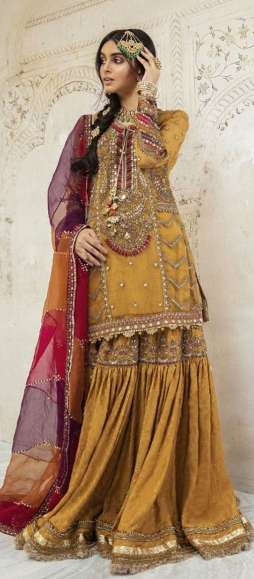 Saniya Trendz St 1020 Fox Georgette Pakistani Style Designer Wedding Wear Salwar Suits