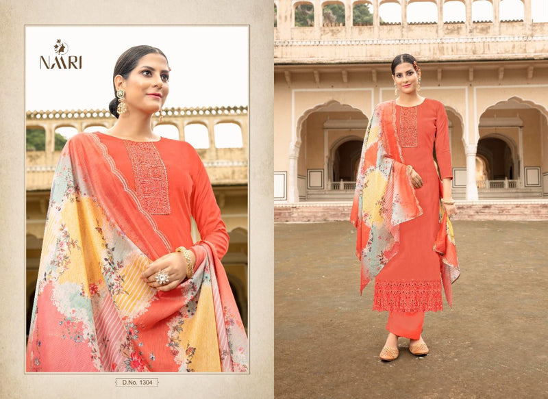 Naari Stuti Vol 2 Pure Silk With Heavy Embroidery Work Stylish Designer Casual Wear Fancy Salwar Kameez