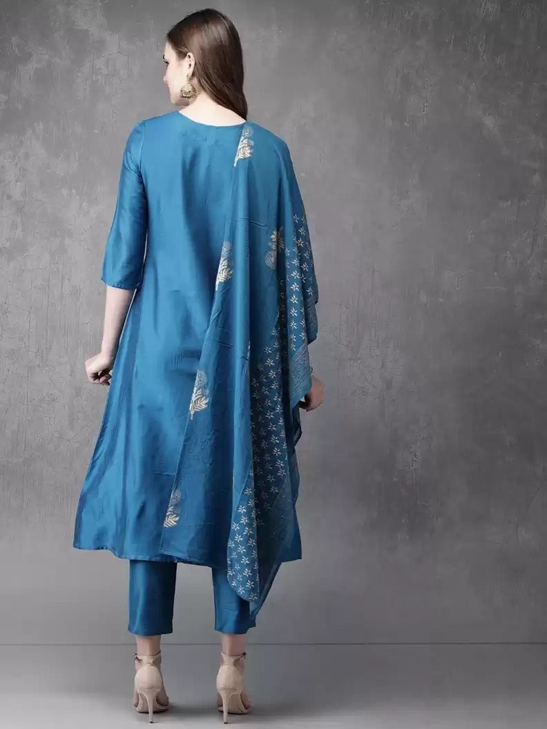 Bandhani Palace Suhani Presents Cotton Blend Stylish Party Wear Combo Set Of  Kurtis