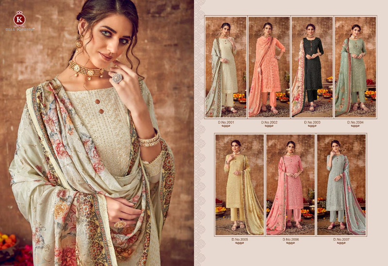 Kala Fashion Suhani Vol 2 Fabric With Embroidery Work Salwar Suit In Georgette