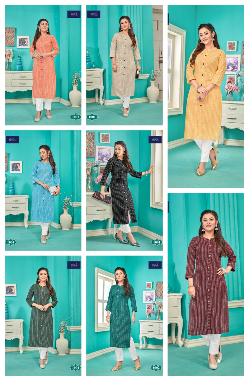 Suryajyoti Larqi Sun Light Vol 1 Cotton Casual Office Wear Kurtis