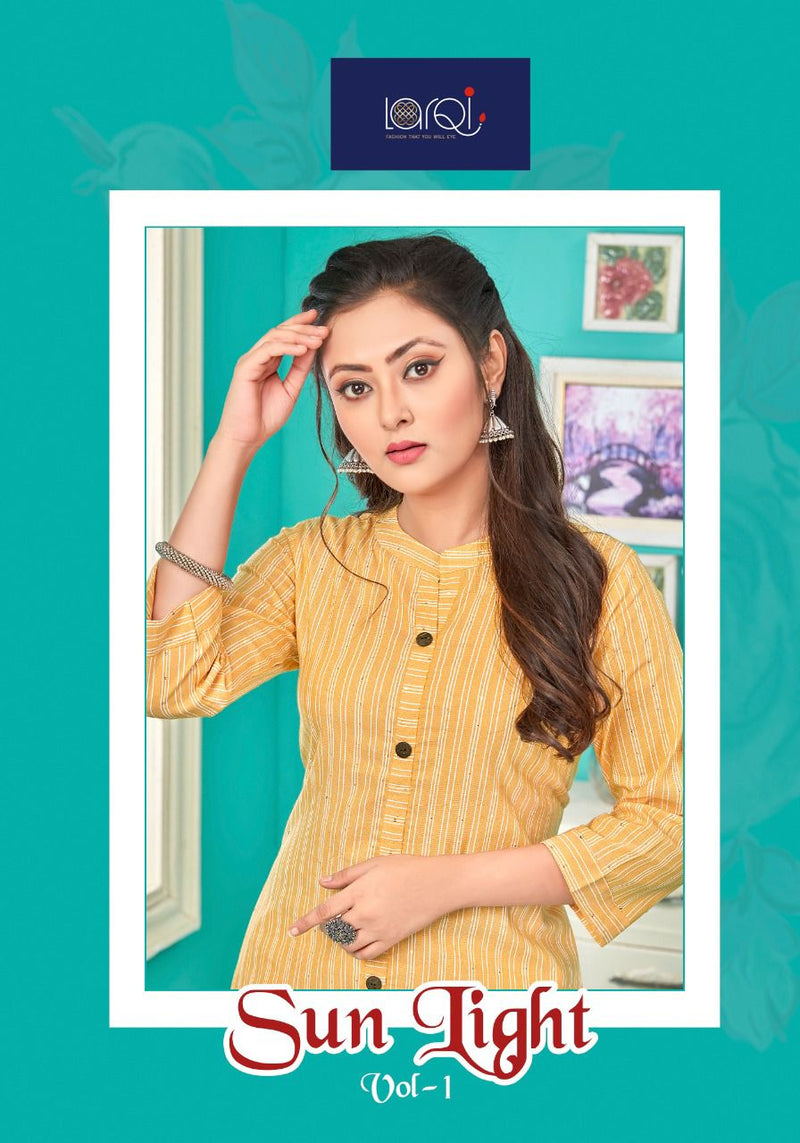 Suryajyoti Larqi Sun Light Vol 1 Cotton Casual Office Wear Kurtis