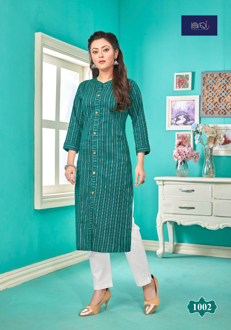 Suryajyoti Larqi Sun Light Vol 1 Cotton Casual Office Wear Kurtis
