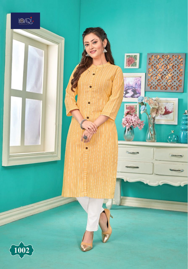 Suryajyoti Larqi Sun Light Vol 1 Cotton Casual Office Wear Kurtis