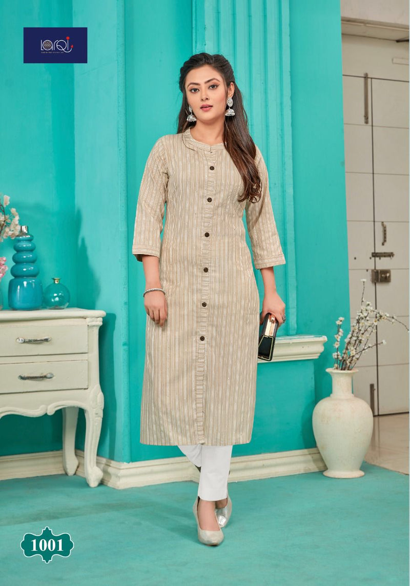 Suryajyoti Larqi Sun Light Vol 1 Cotton Casual Office Wear Kurtis