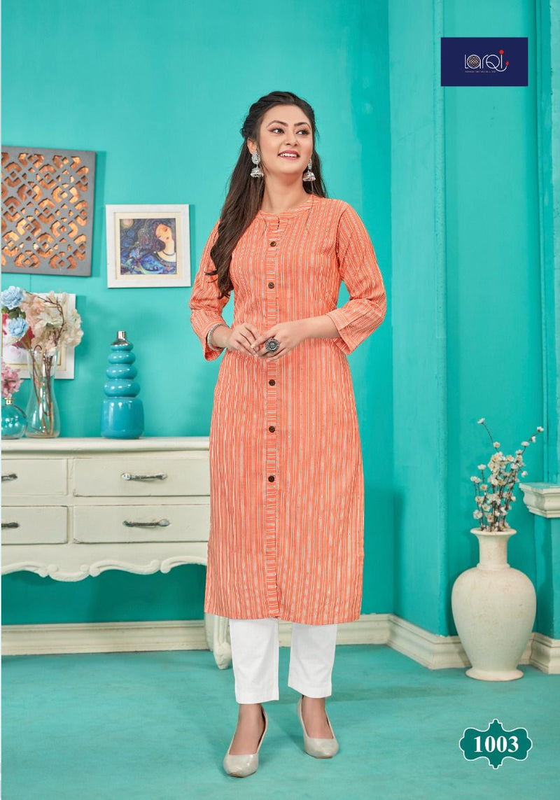Suryajyoti Larqi Sun Light Vol 1 Cotton Casual Office Wear Kurtis