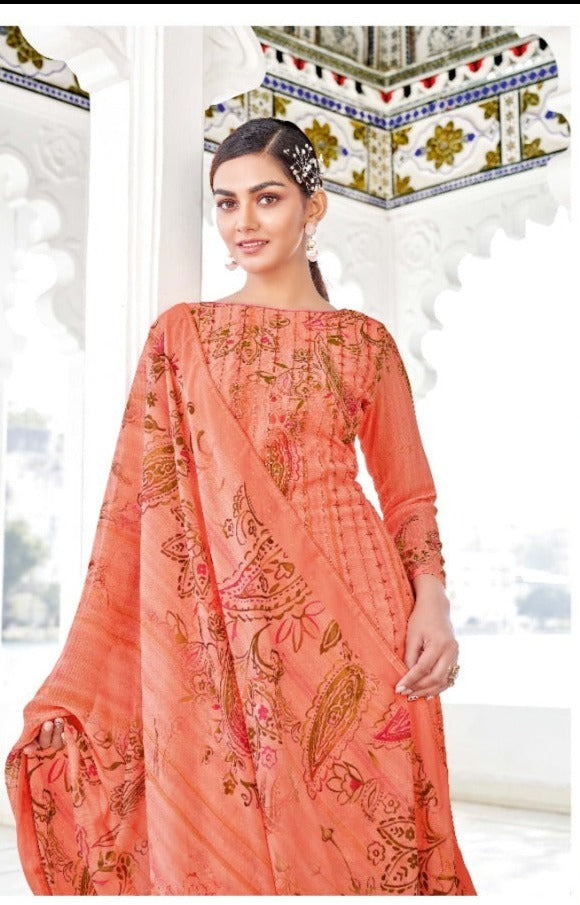 Alok Suits Suniraa Muslin Cotton Digital Printed Festive Wear Salwar Suits