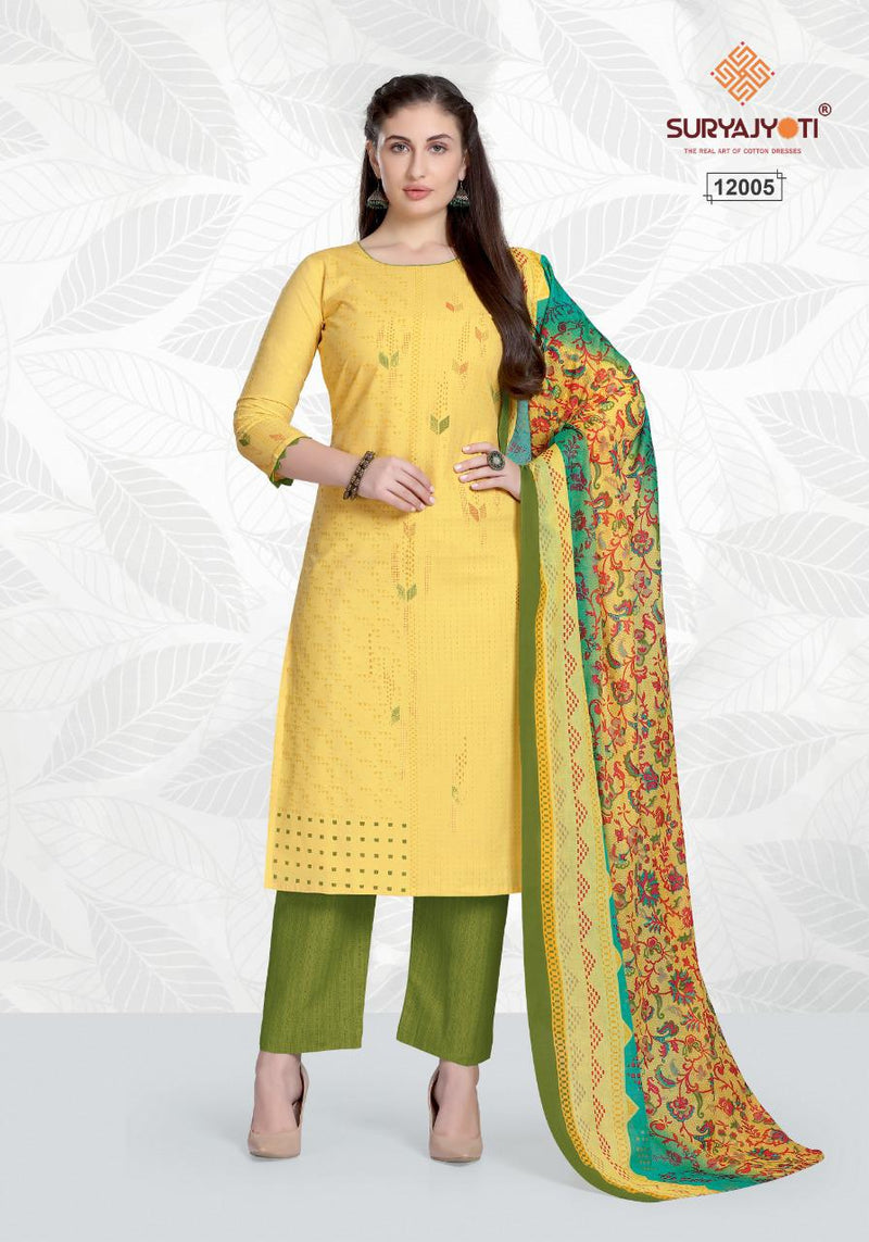 Suryajoti Zion Cotton Vol 12 Cotton Designer Salwar Suit