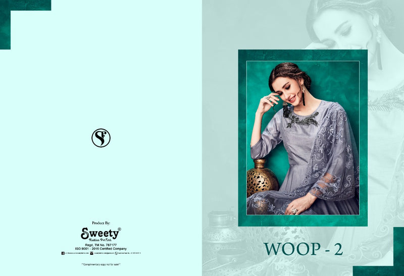 Sweety Fashion Woop Vol 2 Heavy Fancy Designer Long Kurtis In Muslin