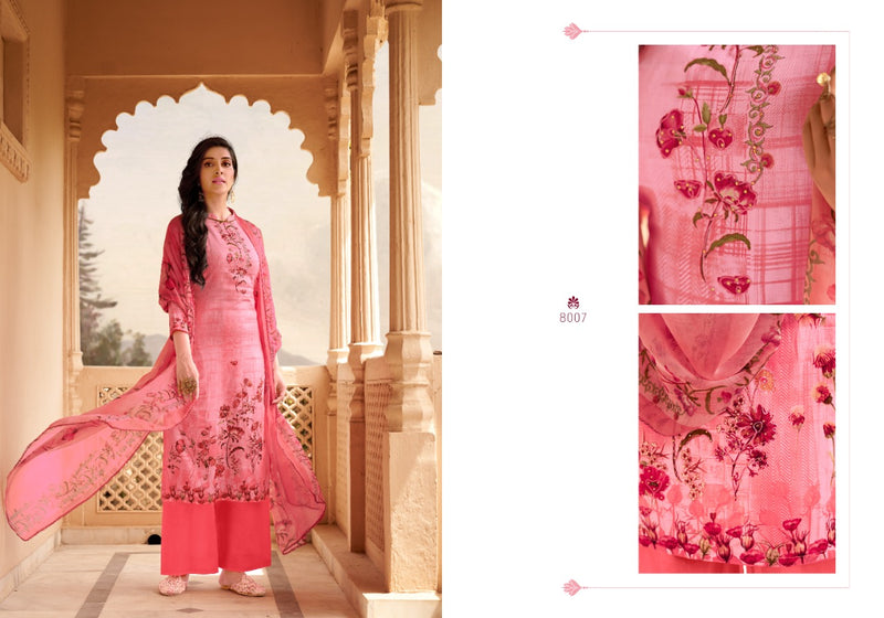 Sweety Fashion Rock Vol 8 Cotton Satin Aari Work Salwar Kameez