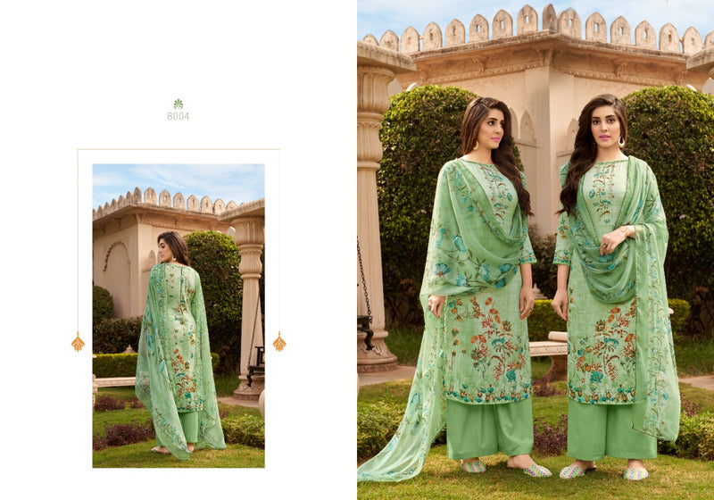 Sweety Fashion Rock Vol 8 Cotton Satin Aari Work Salwar Kameez