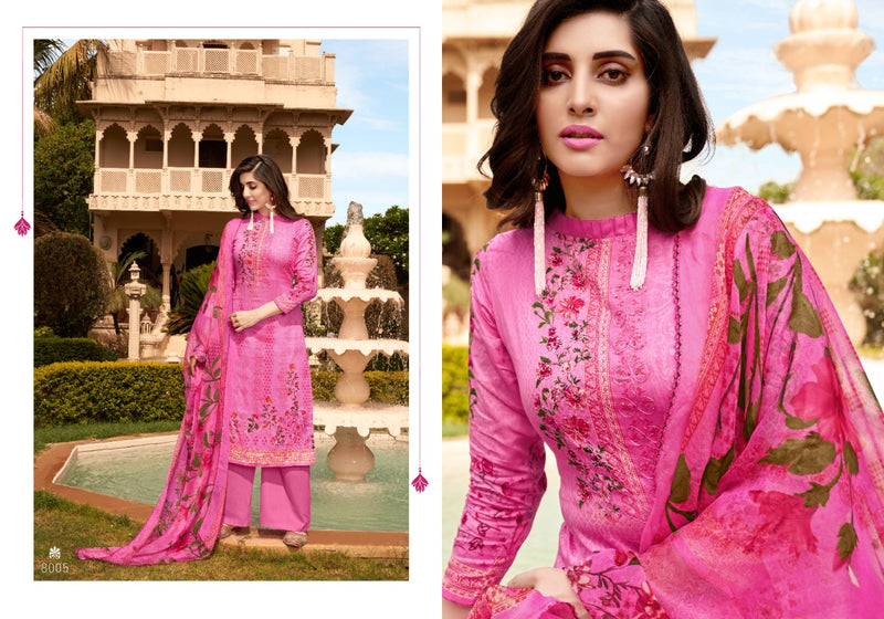 Sweety Fashion Rock Vol 8 Cotton Satin Aari Work Salwar Kameez