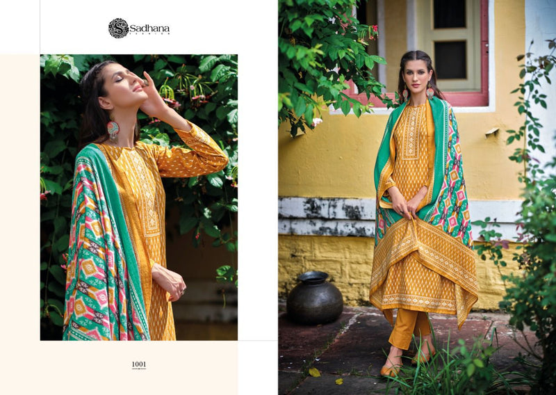 Sadhna Fashion Laamah Pure Pashmina With Digital Print Winter Wear Salwar Suit