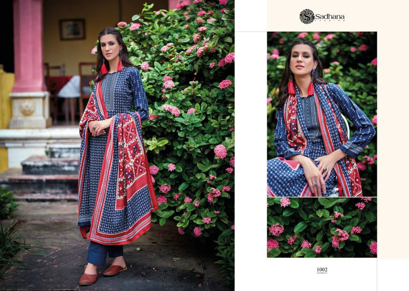 Sadhna Fashion Laamah Pure Pashmina With Digital Print Winter Wear Salwar Suit