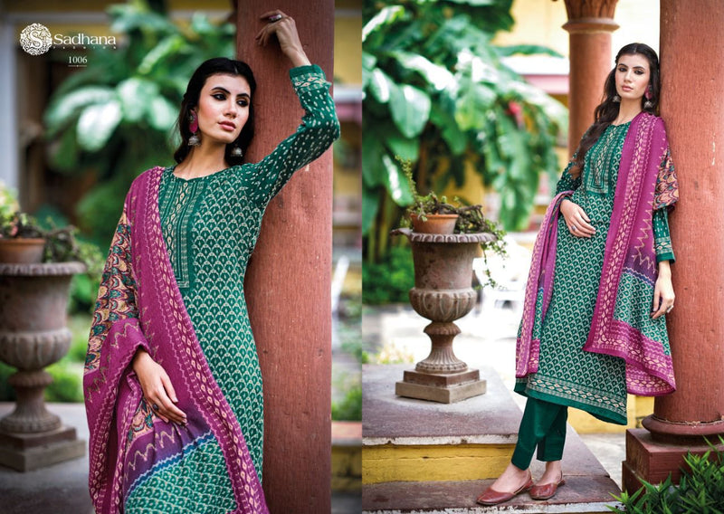 Sadhna Fashion Laamah Pure Pashmina With Digital Print Winter Wear Salwar Suit