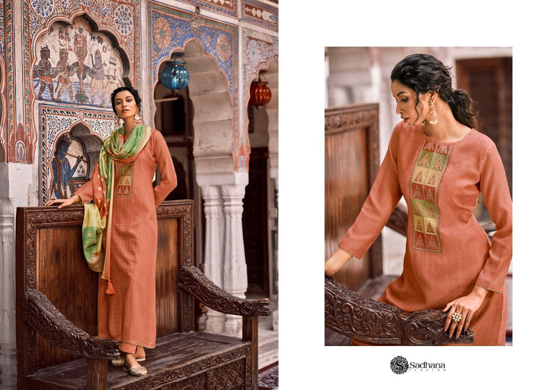 Sadhna Imsaal Pashmina With Digital Print Fancy Salwar Suit