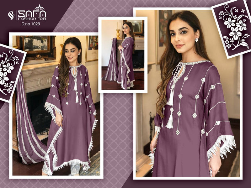 Safa Fashion Dno 1029 Heavy Georgette Pakistani Designer Pret Kurti