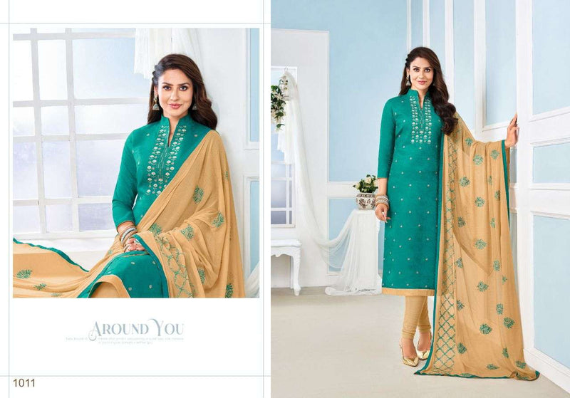 Sagun Lifestyle Wonderful Jacquard With Work Fancy Kurti