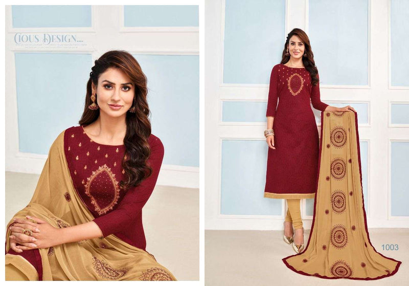 Sagun Lifestyle Wonderful Jacquard With Work Fancy Kurti