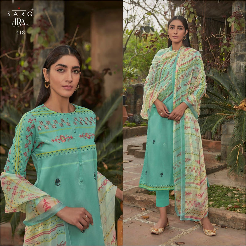 Sahiba Ira Dhakamal Cotton Digital Print Stylish Wear Salwar Suit