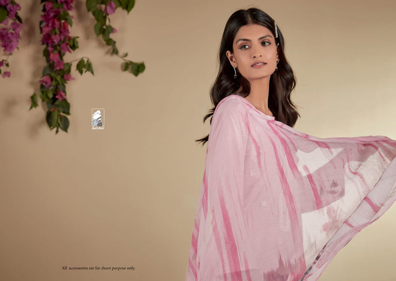 Sahiba Presents Amaya Cambric Cotton Designer With Embroidery Work Casual Wear Salwar Kameez