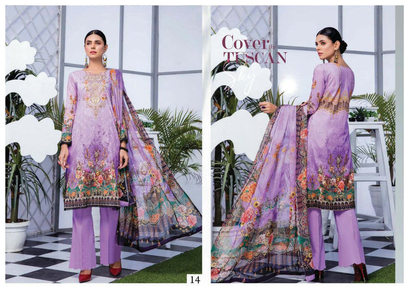 Sana Safinaz Luxury Lawn Collection Vol 10 Nx21 Lawn Printed Salwar suit