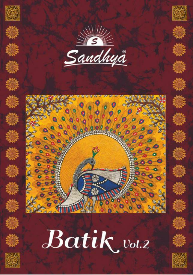 Sandhya Print Batik Vol 2 Cotton Churidar Type Salwar Suits